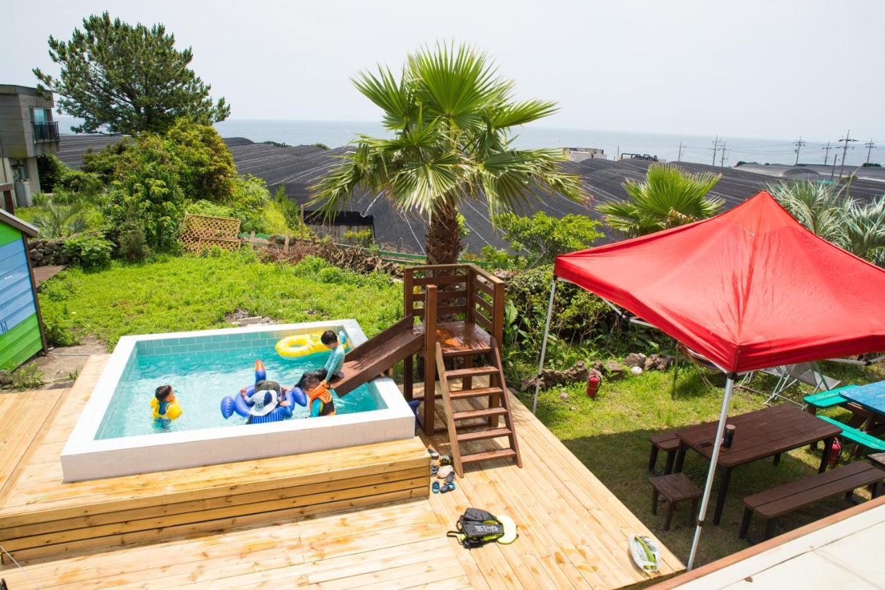 Jeju Sunflower Pension Seogwipo Exteriör bild